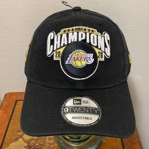 New Los Angeles Lakers 2020 Championship Snapback 9Fifty New Era Hat NBA/ Black